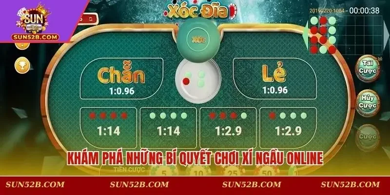 Khám phá những bí quyết chơi xí ngầu online