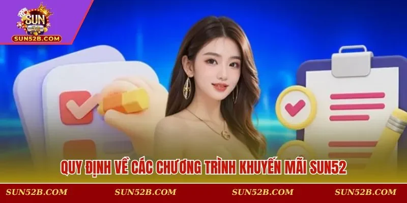 Quy định về các chương trình khuyến mãi SUN52