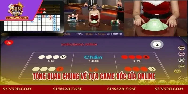 Tổng quan chung về tựa game Xóc Đĩa online